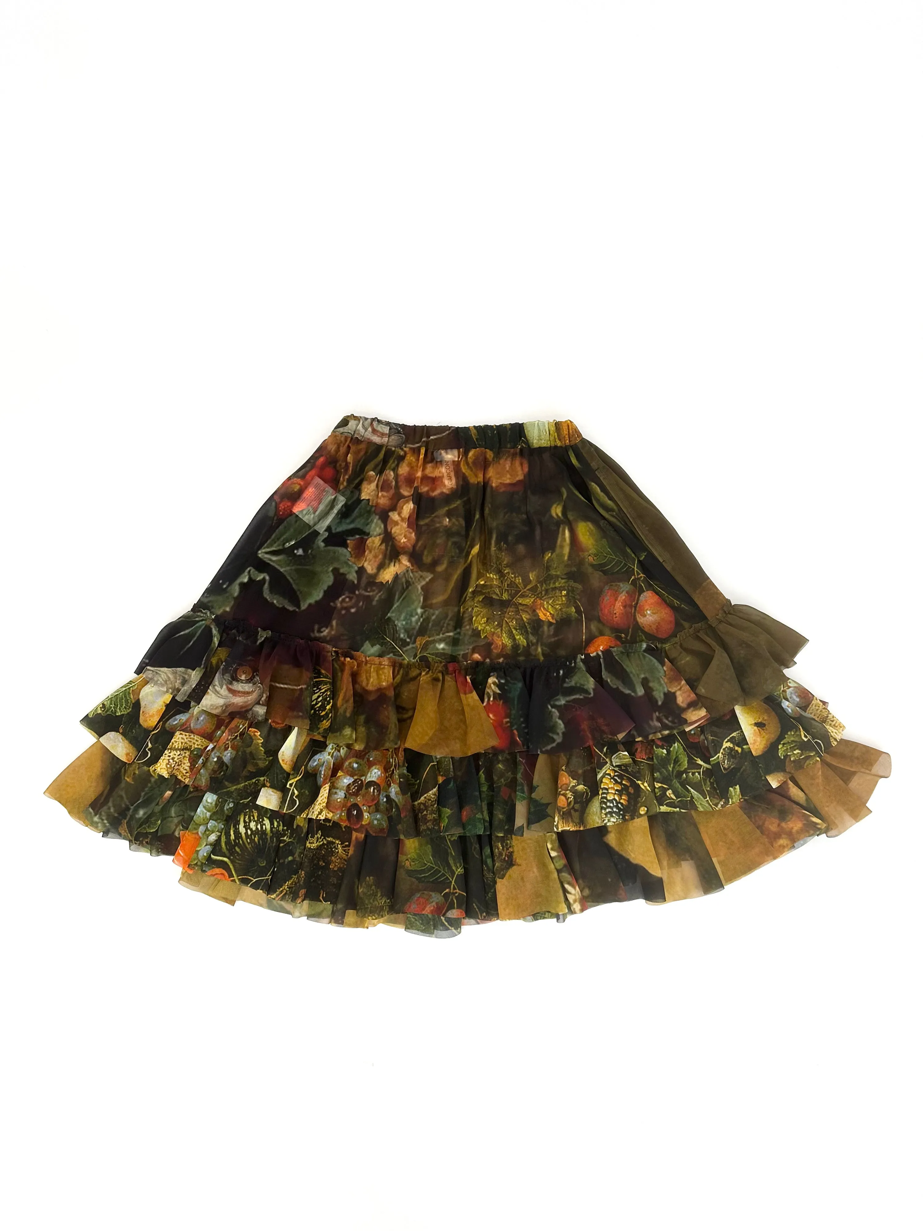 2018 Comme des Garçons Vertumnus Print Skirt