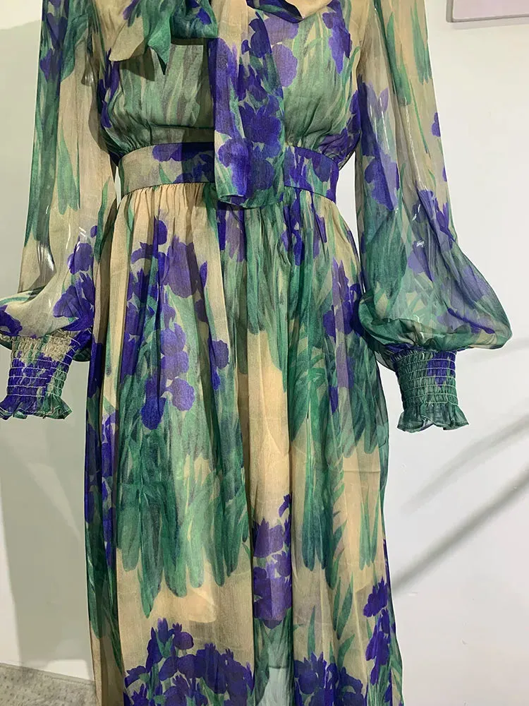 Antoinette Pleated Midi Dress