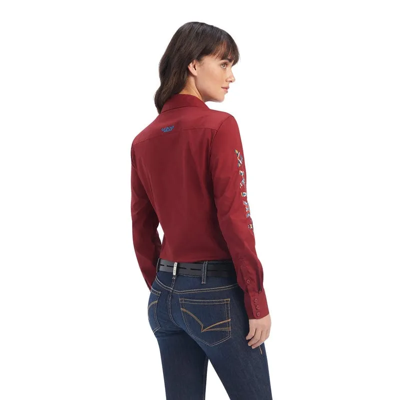 Ariat Shirt Womens Team Kirby Stretch
