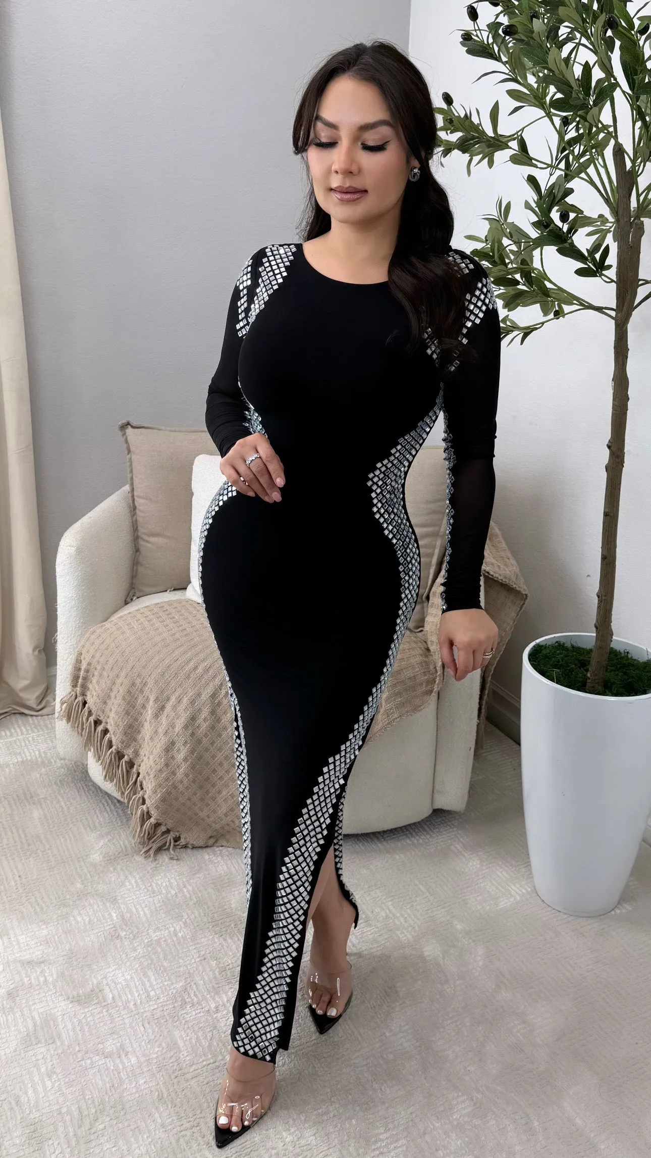 AVA BLACK DRESS