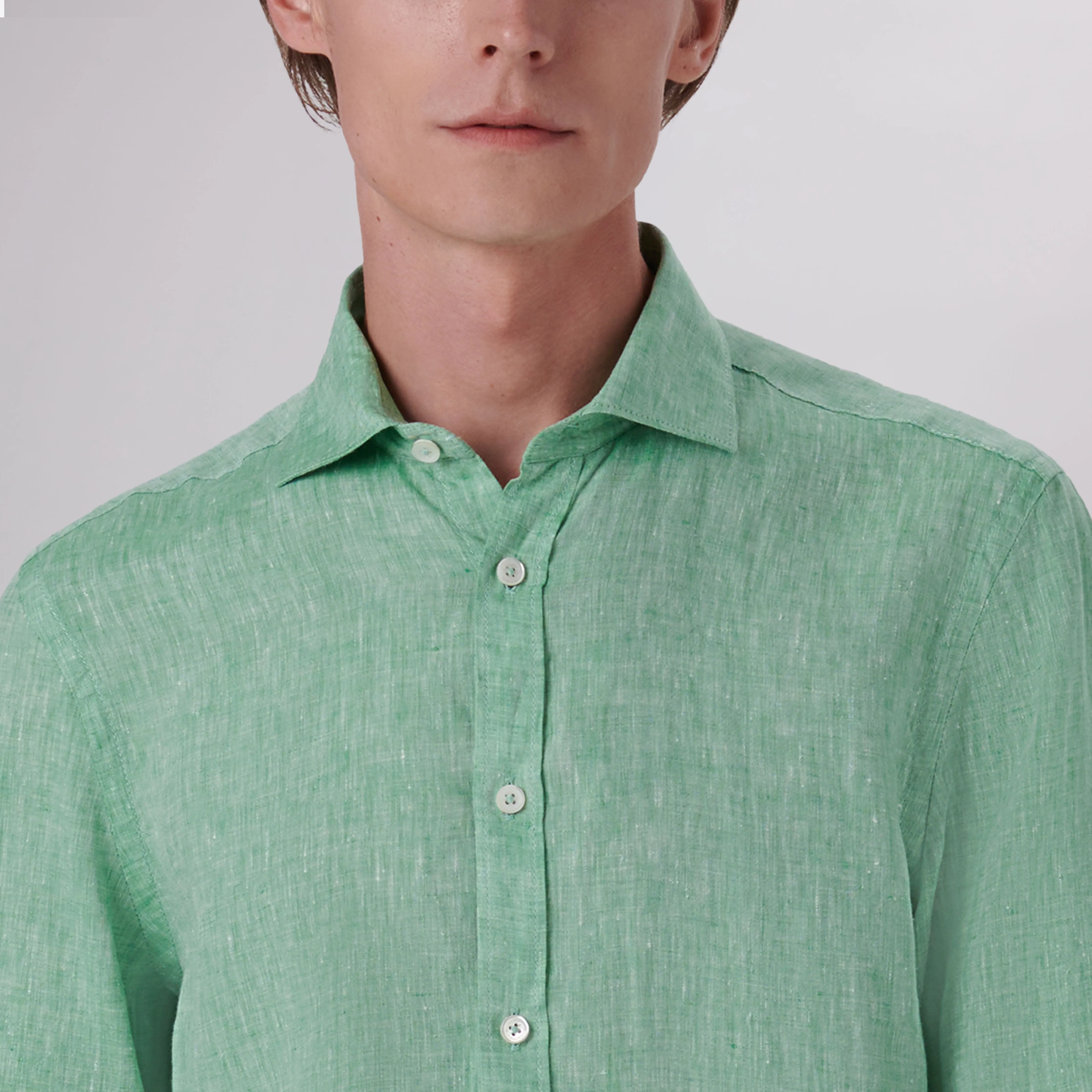 Axel Solid Linen Shirt