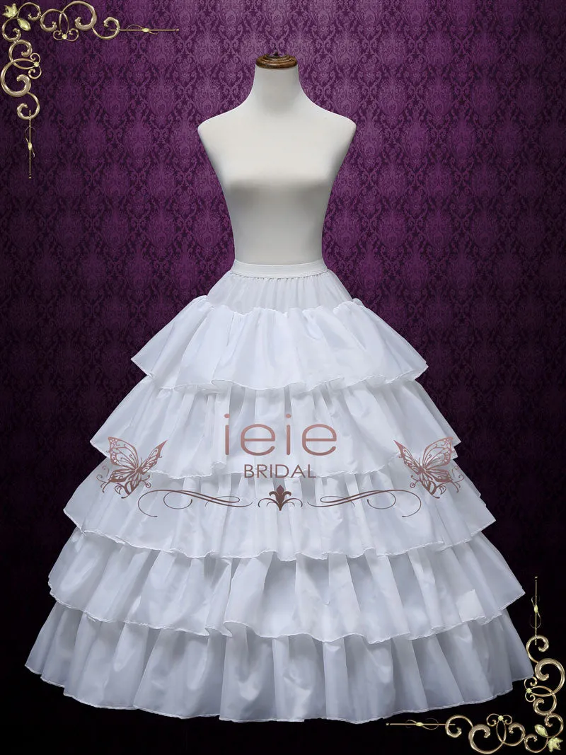 Ball Gown Petticoat with Hoops | PT1003