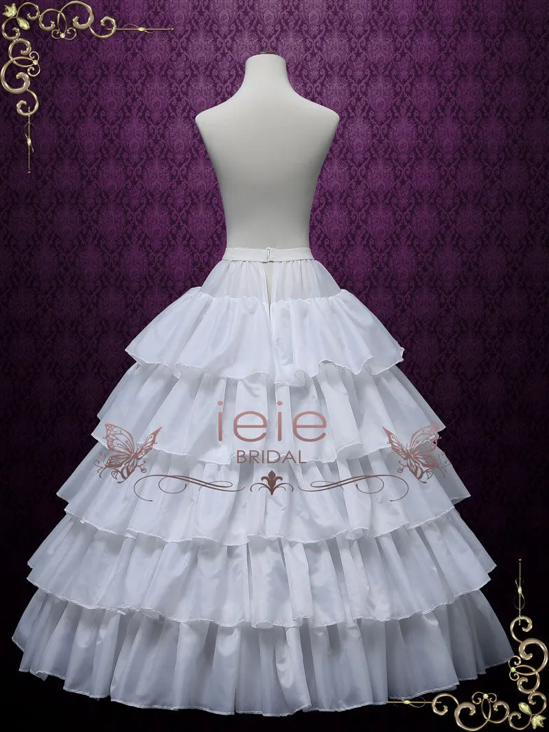 Ball Gown Petticoat with Hoops | PT1003
