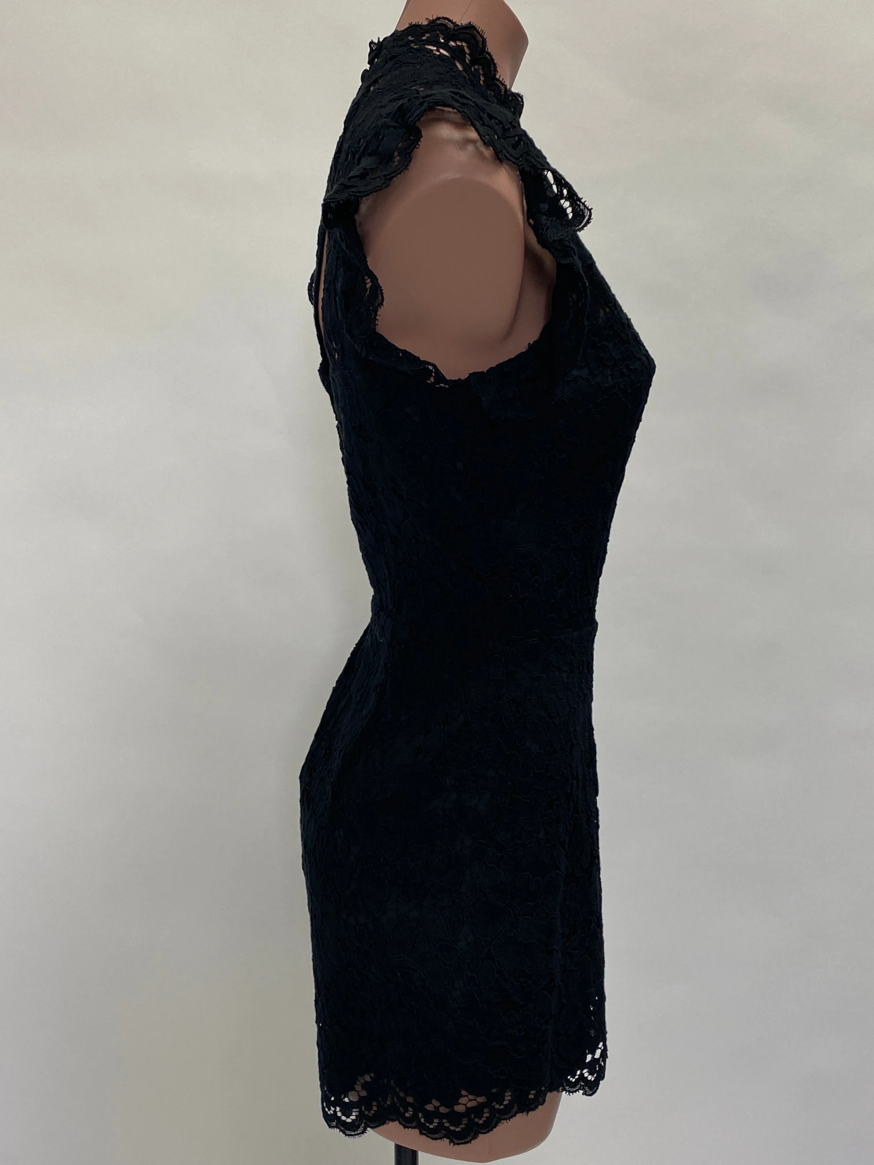 BB Dakota Black Lace Romper
