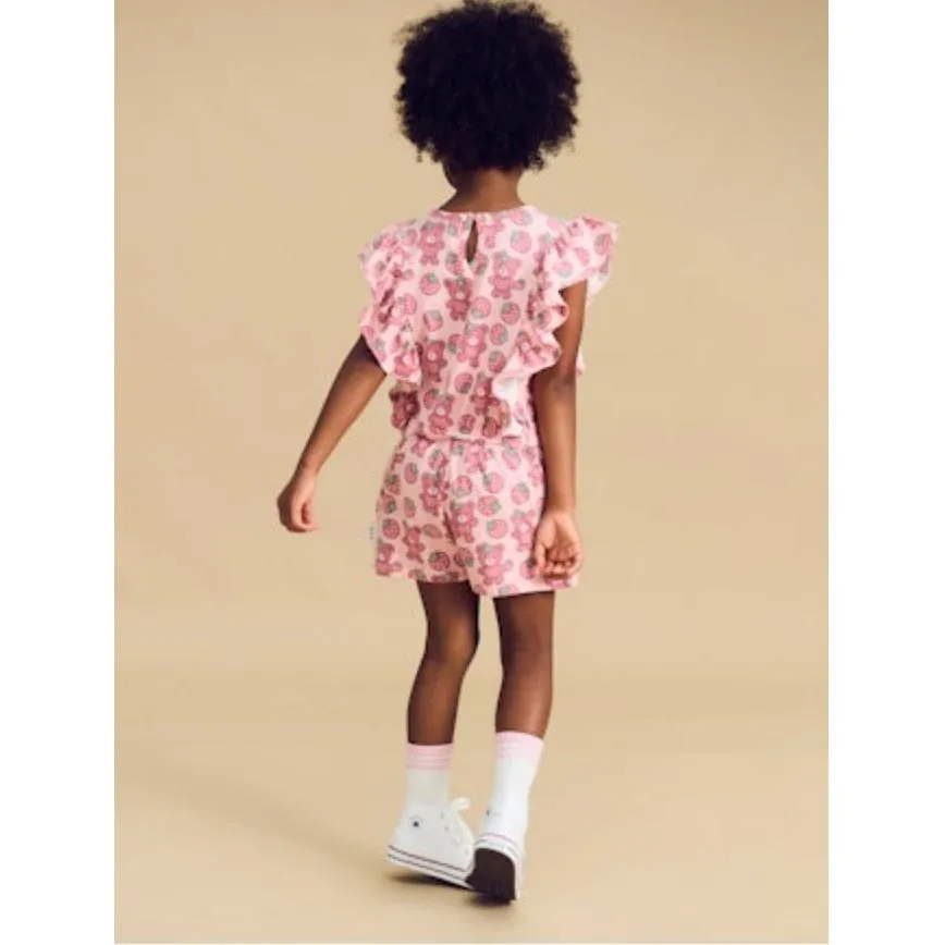 Berry Bear Frill Playsuit