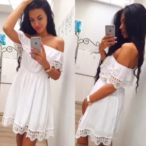 Boho Lace Dress Multiple Colors