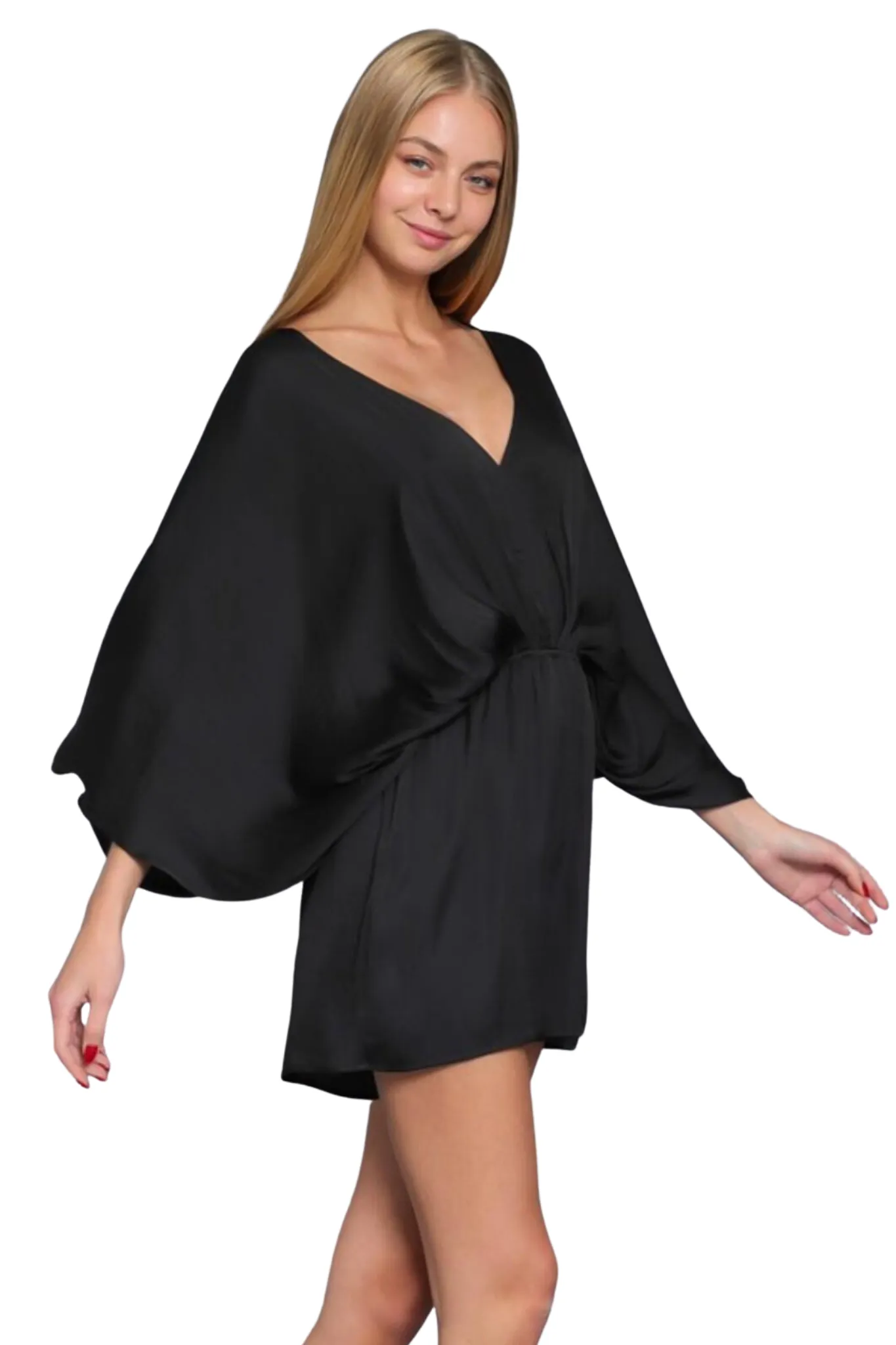 Brie Kimono Sleeve Romper
