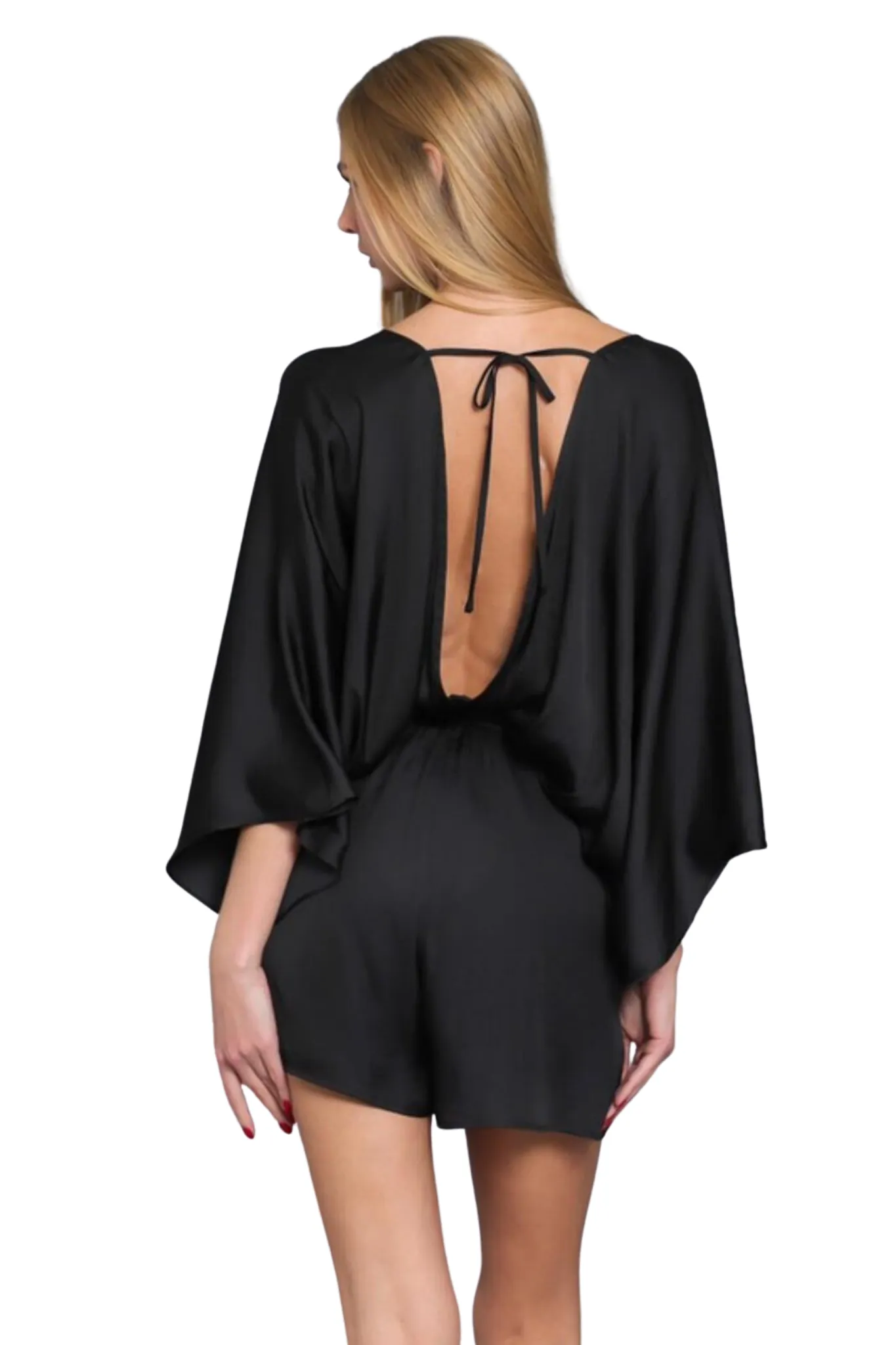 Brie Kimono Sleeve Romper