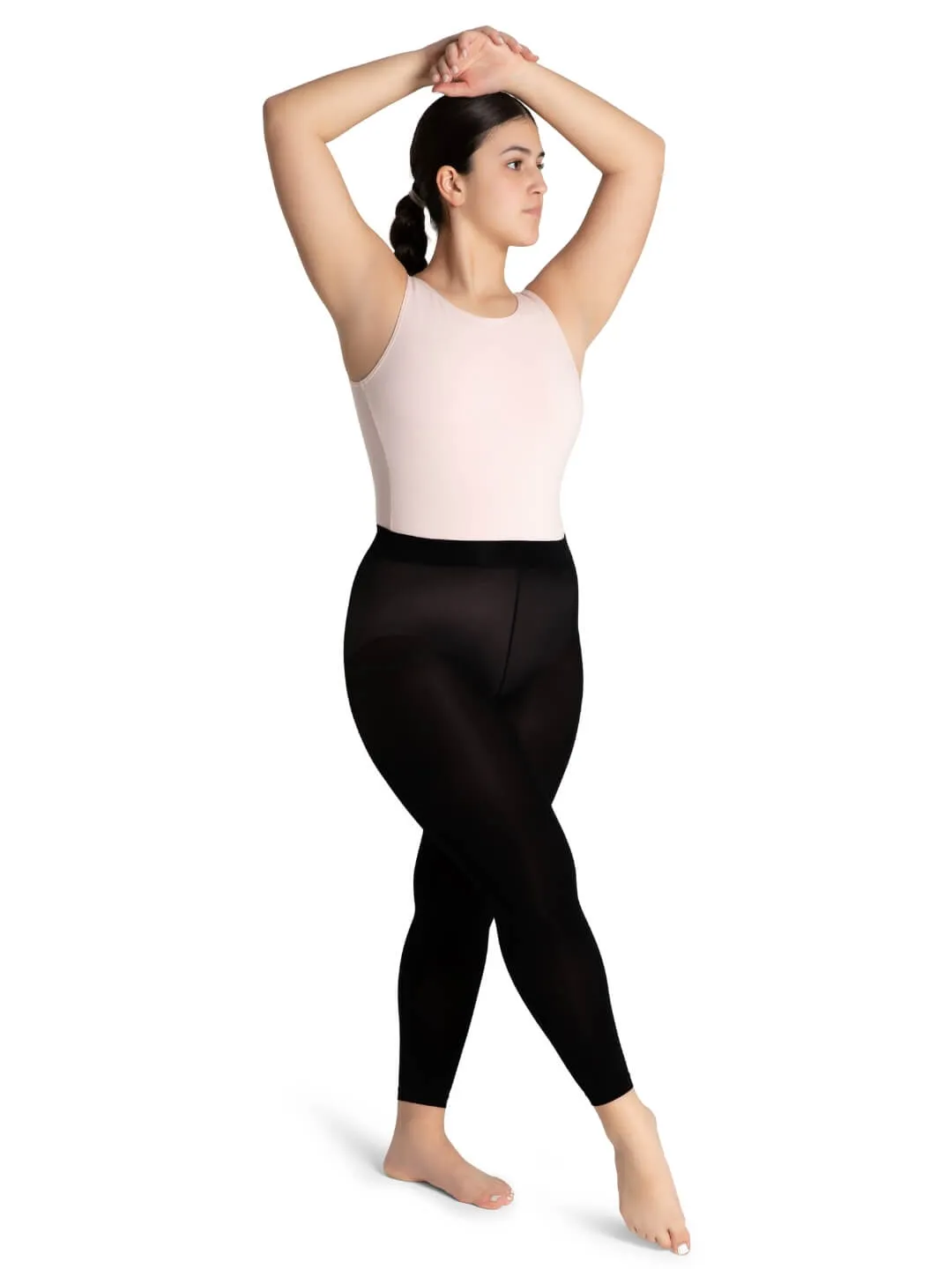 Capezio SALE | Footless Tight Self Knit Waist Band | Adult