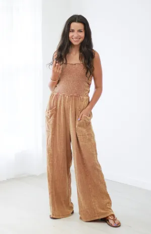 Cappuccino Dreams Mineral Wash Jumper
