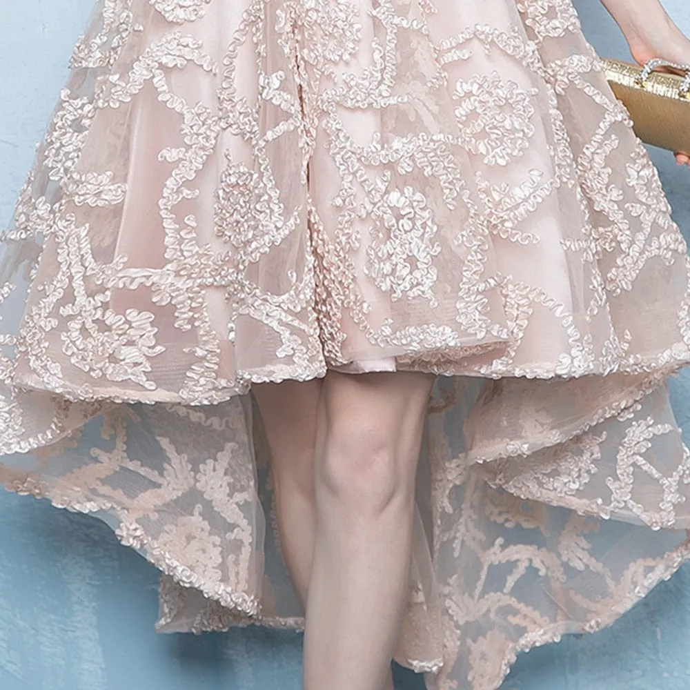 Cassidy Luxury Lace Evening Dress