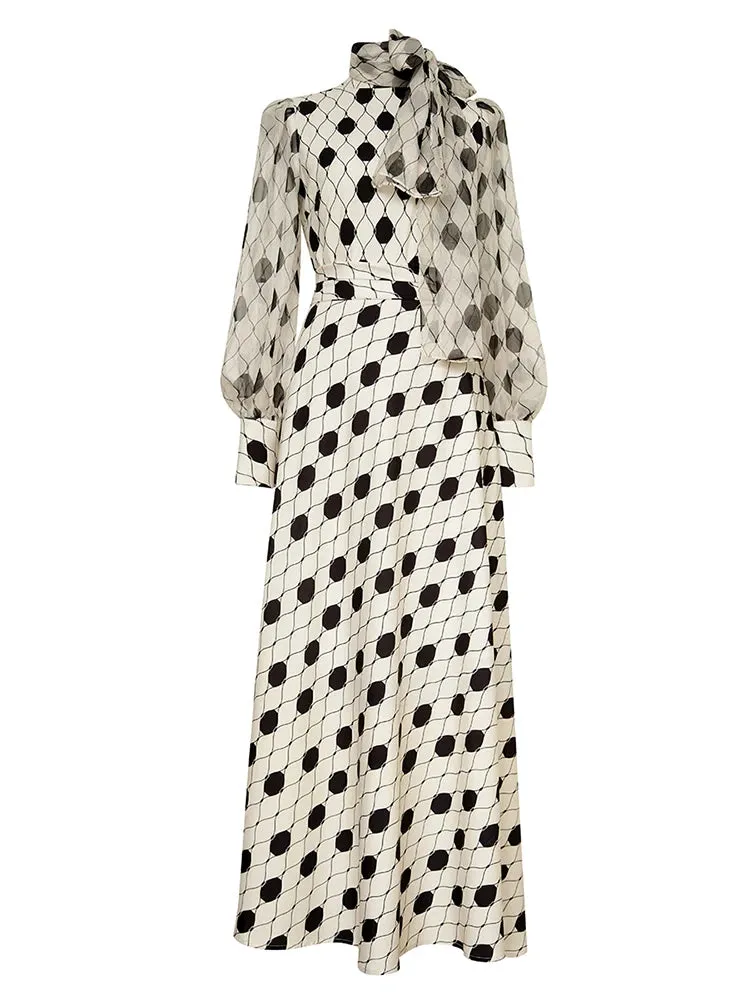 Cassis  Fitted Maxi Dress