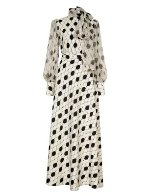 Cassis  Fitted Maxi Dress