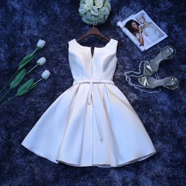 Casual Plus Size Slim Solid Mini Dresses