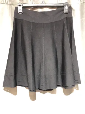 Central Park West Black Falre Skirt A line