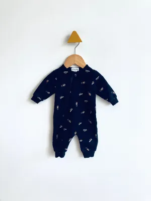 Checkerboard Sneaker Romper // 3M