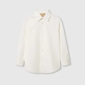 Children's Cotton Poplin Shirt