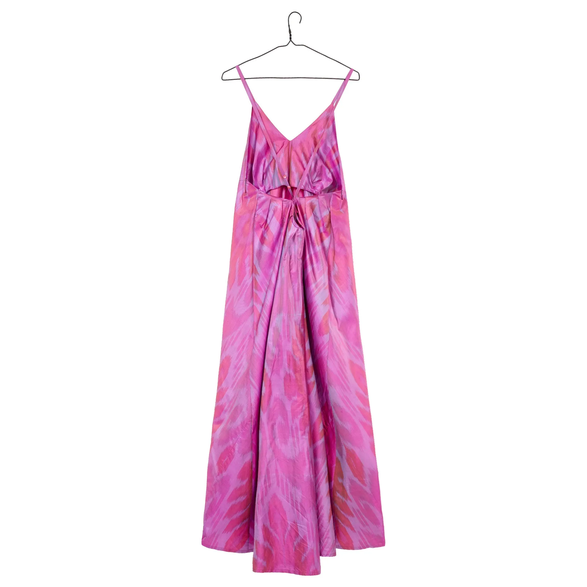 Ciringuito Ikat Dress - Purple Pink