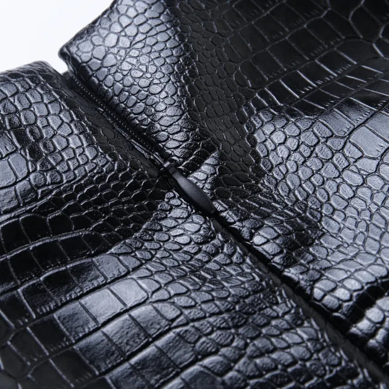 Danny's Leather Mini Skirt
