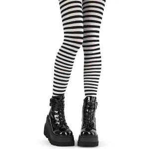 DEMONIA DH-440 STRIPED TIGHTS PANTYHOSE