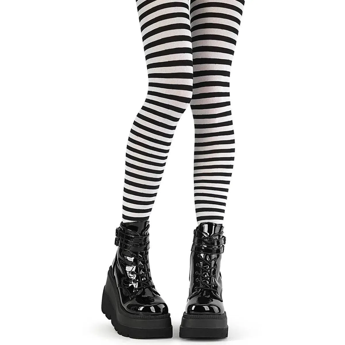 DEMONIA DH-440 STRIPED TIGHTS PANTYHOSE