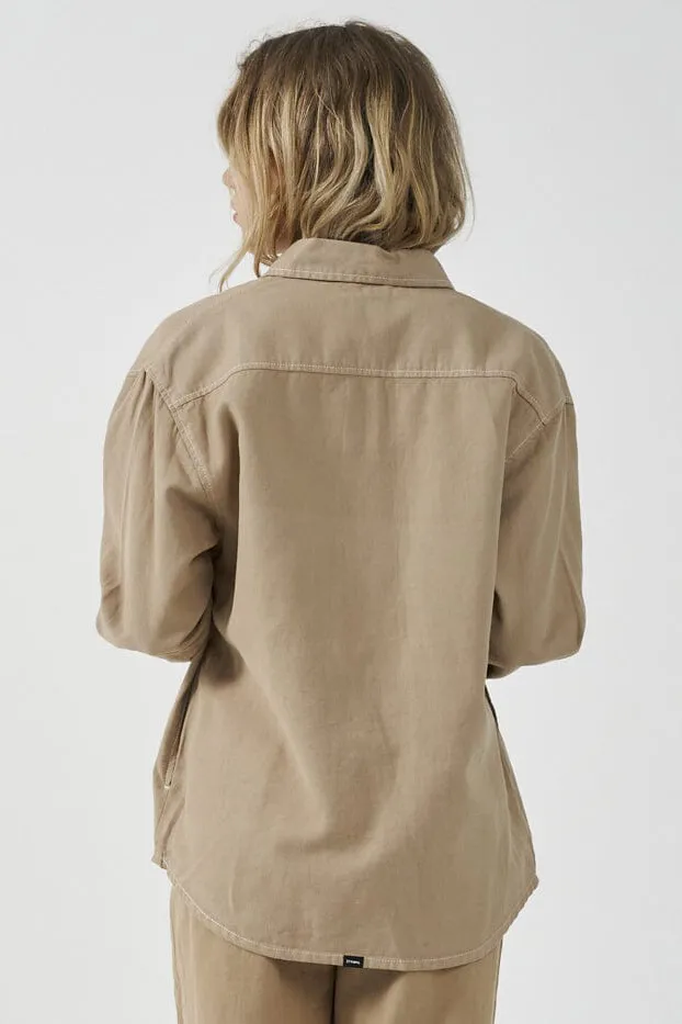 Discovery Overshirt Faded Khaki