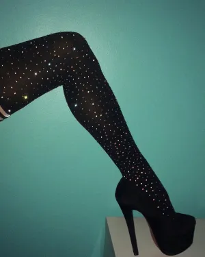 Dishini Sexy Leg Stocking - Fashion tights Full Leg Stocking - 12D