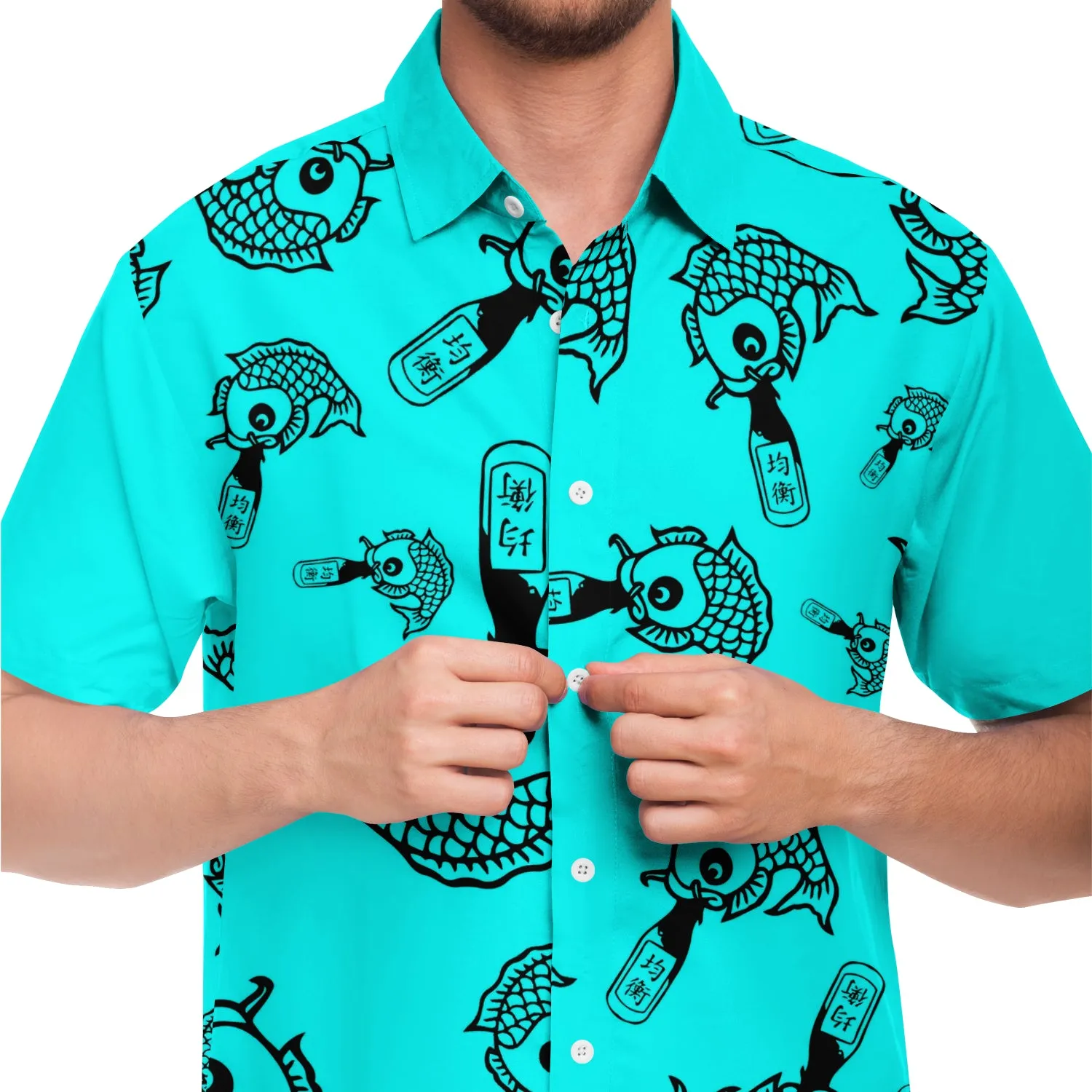 Drunk Like Fish - All Over Polo