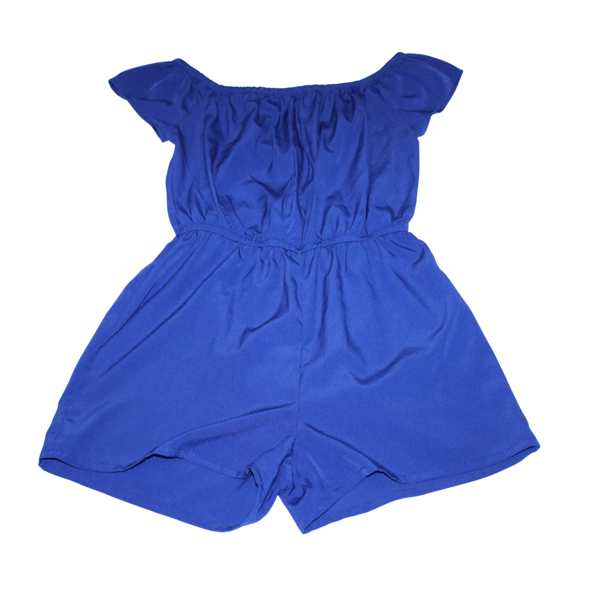 Electric Blue Floaty Playsuit