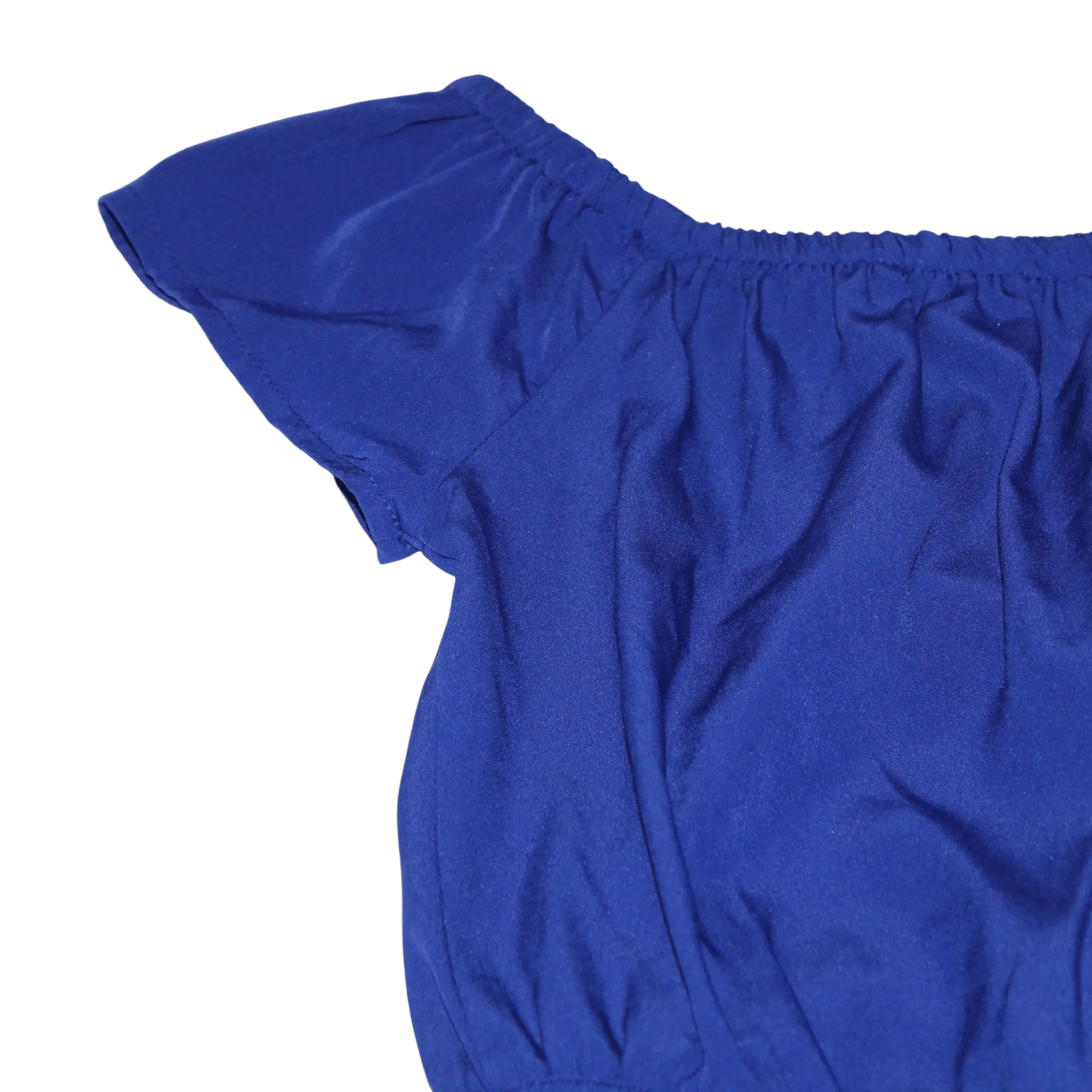 Electric Blue Floaty Playsuit