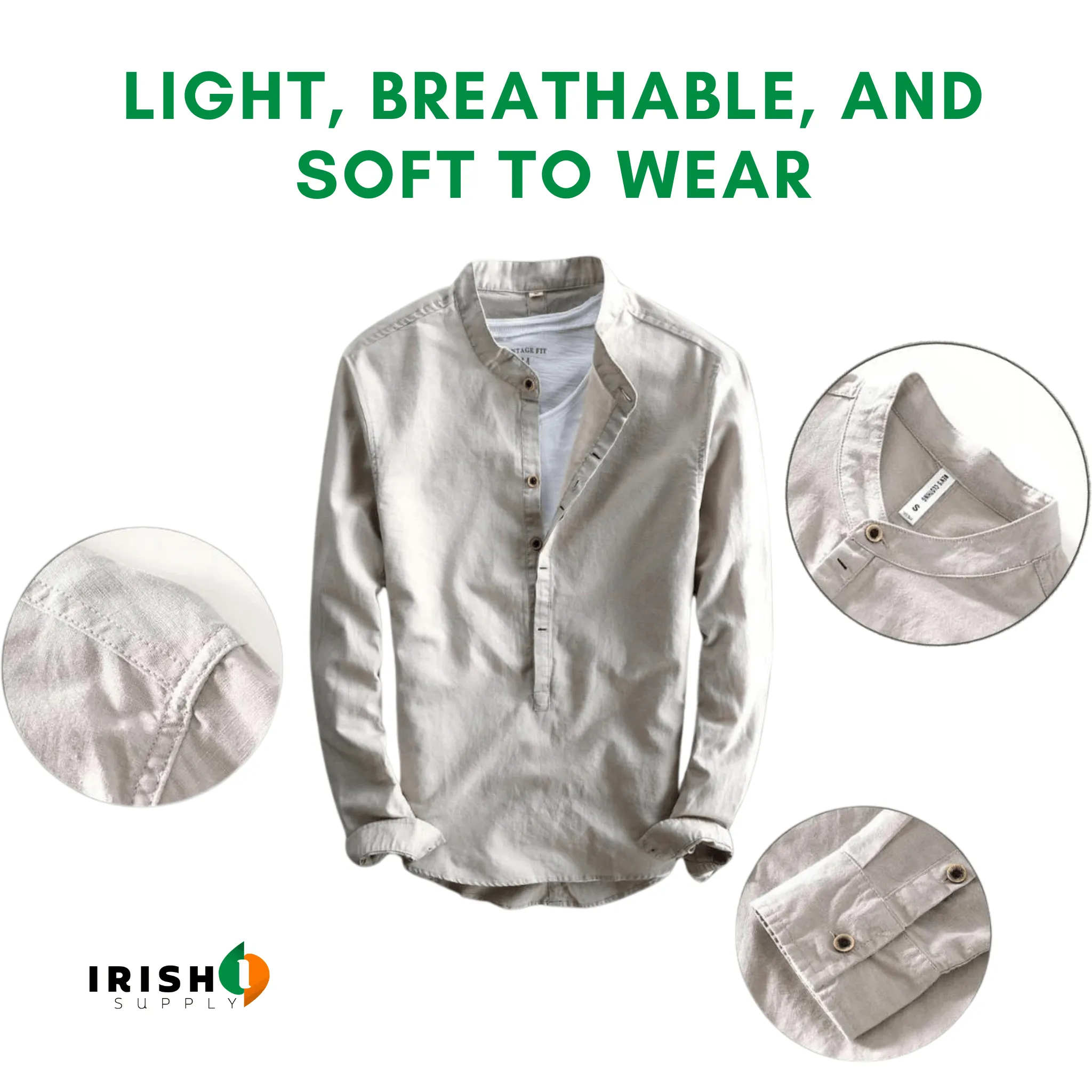 GENTLEBLEND Summer linen shirt