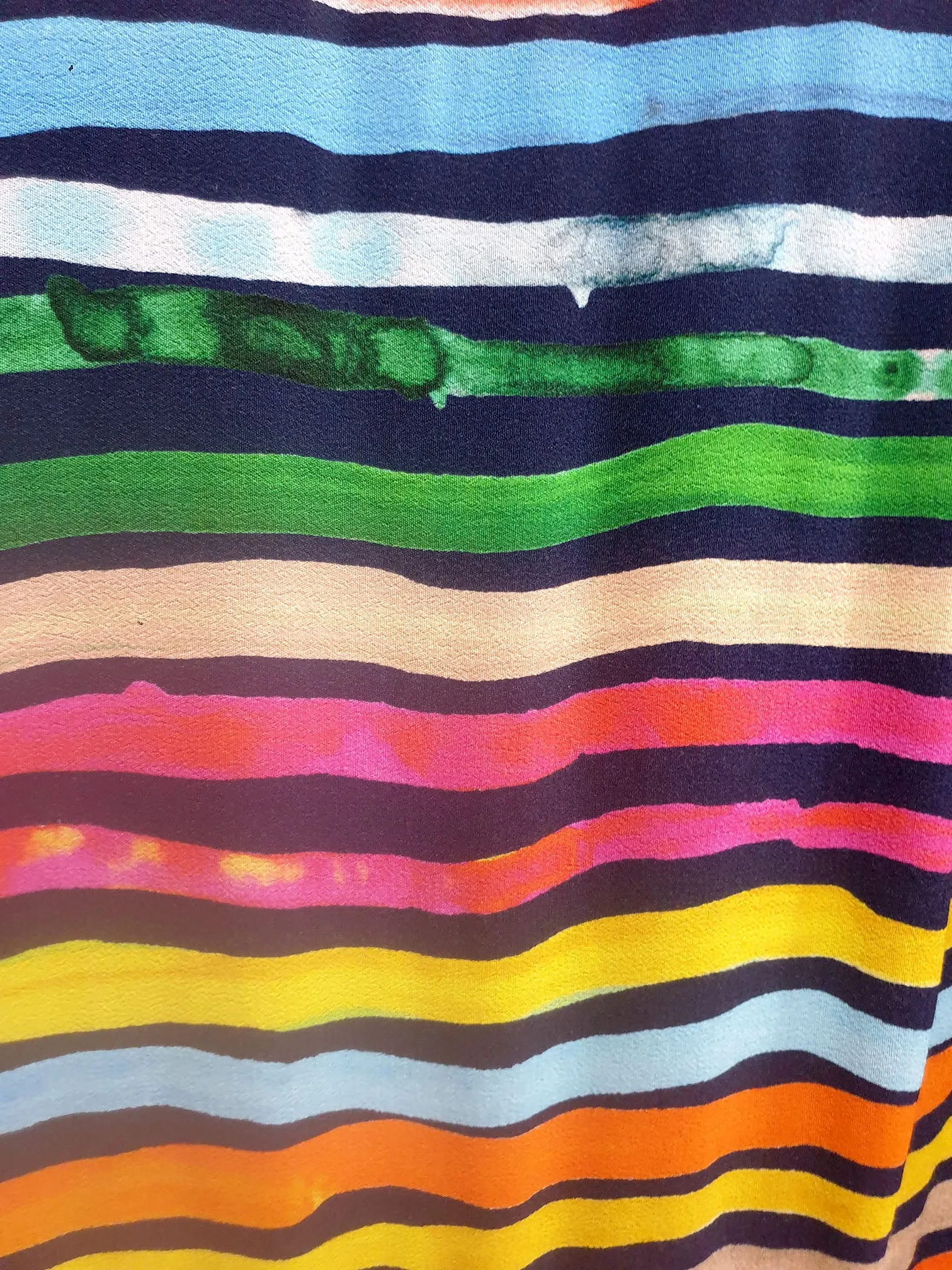 Gorman   Khindah Khalidy rainbow striped playsuit size 10