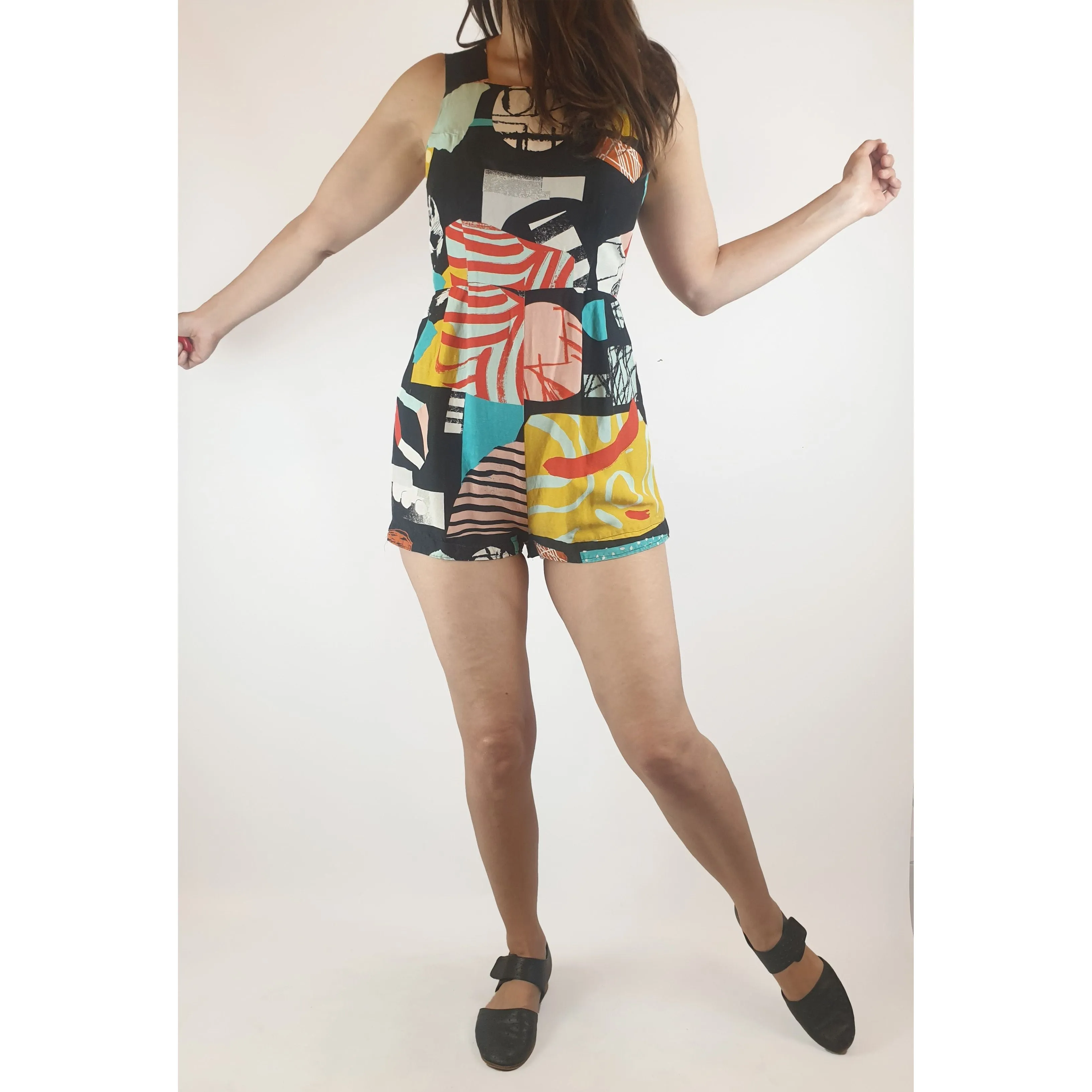 Gorman x Atelier Bingo sleeveless playsuit size 8