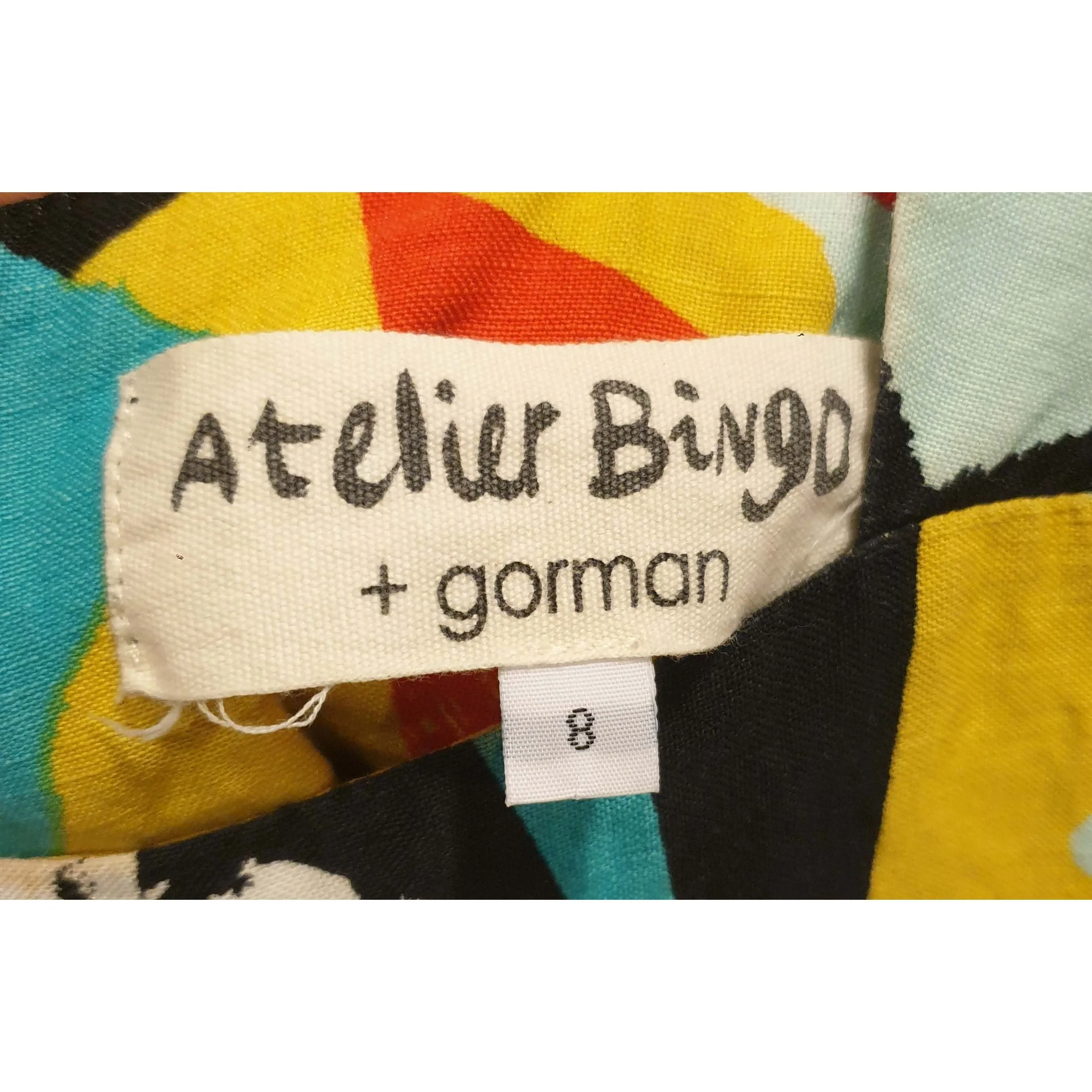 Gorman x Atelier Bingo sleeveless playsuit size 8