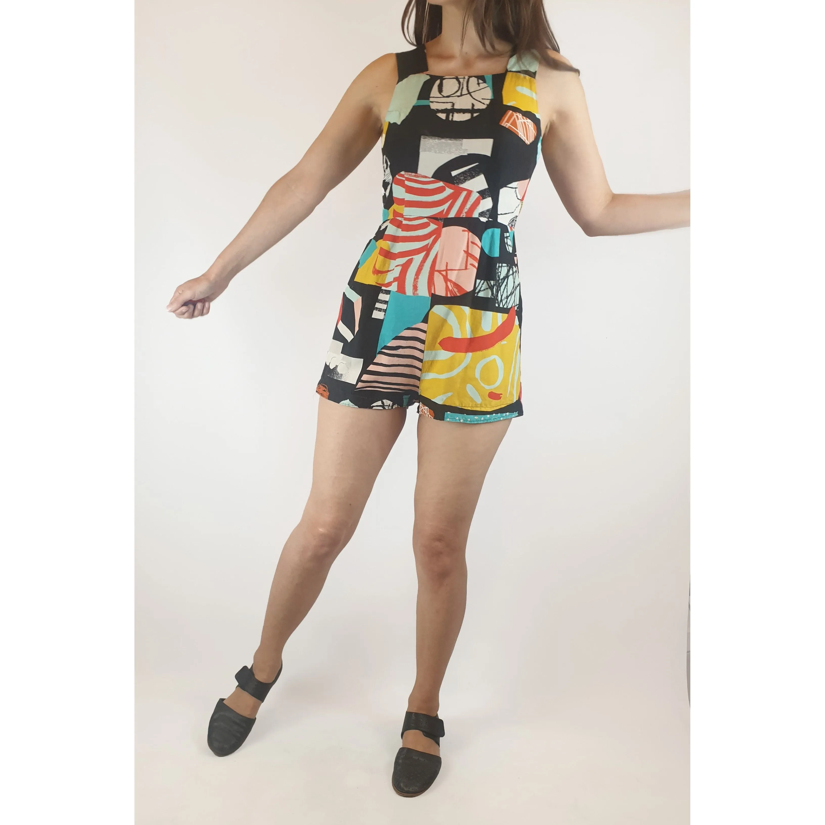 Gorman x Atelier Bingo sleeveless playsuit size 8