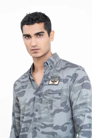 Grey Casual Shirt