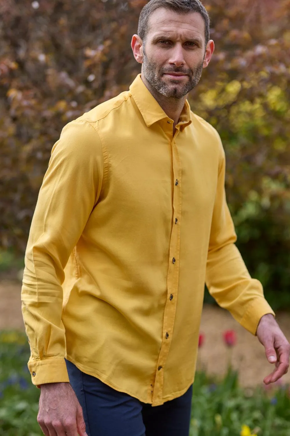 Gun Hill Mens Old Smoothy Shirt - Mustard
