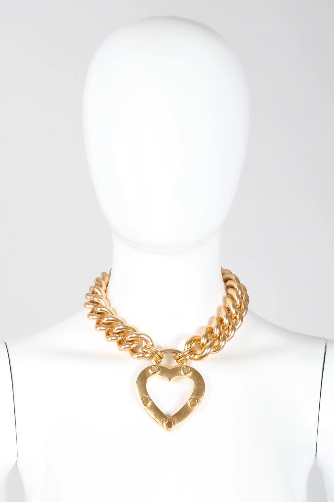 Heart Lock Chain Collar