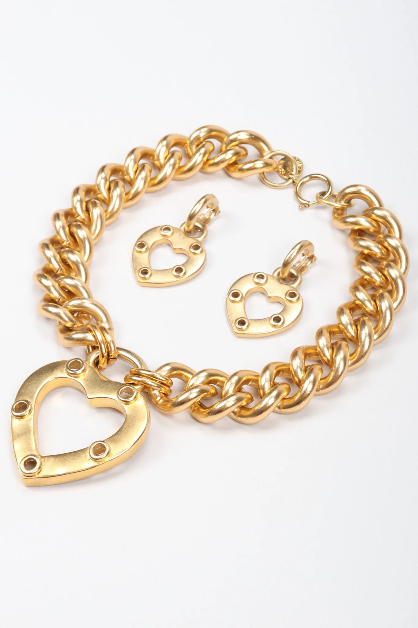 Heart Lock Chain Collar