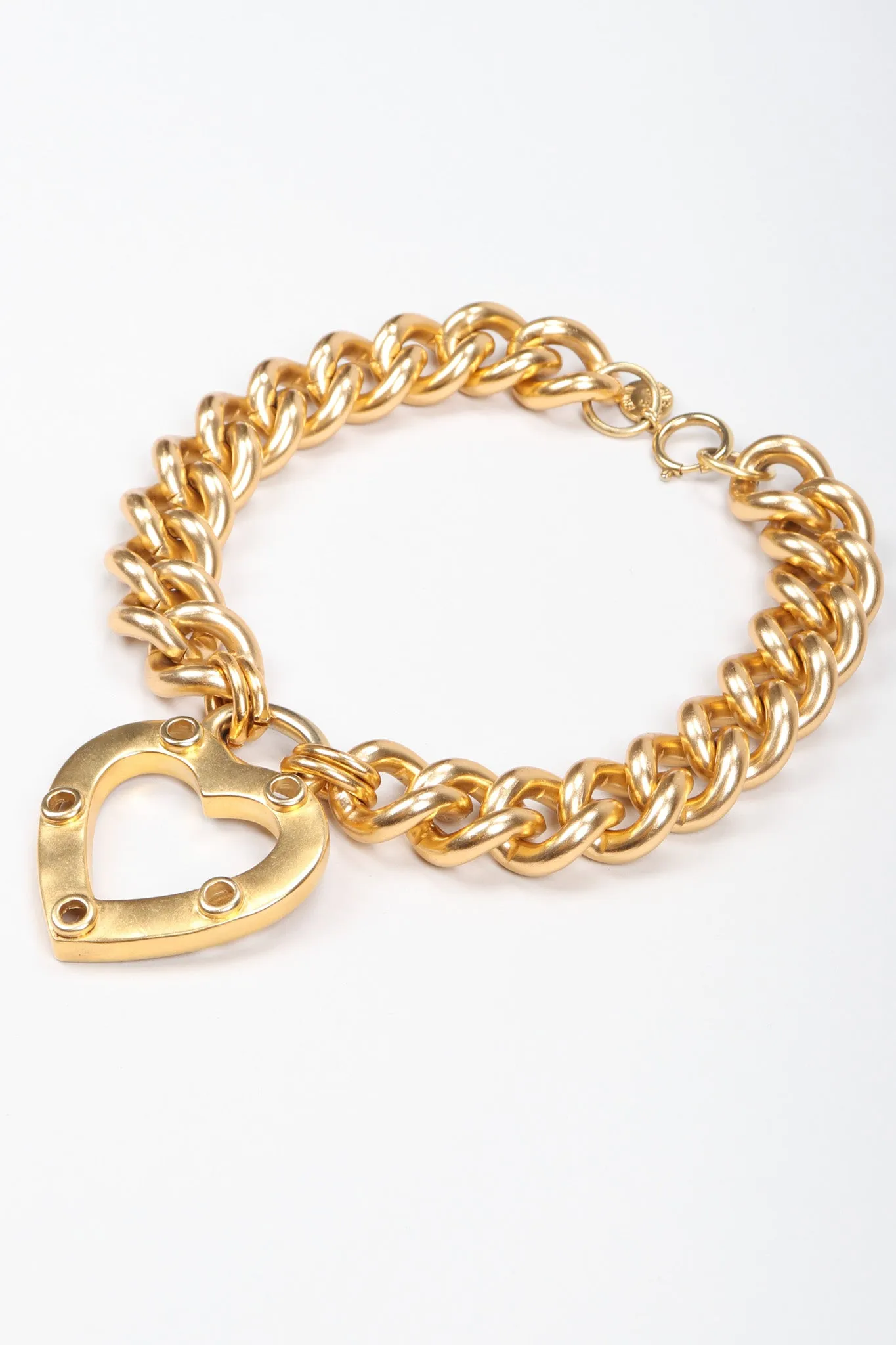 Heart Lock Chain Collar