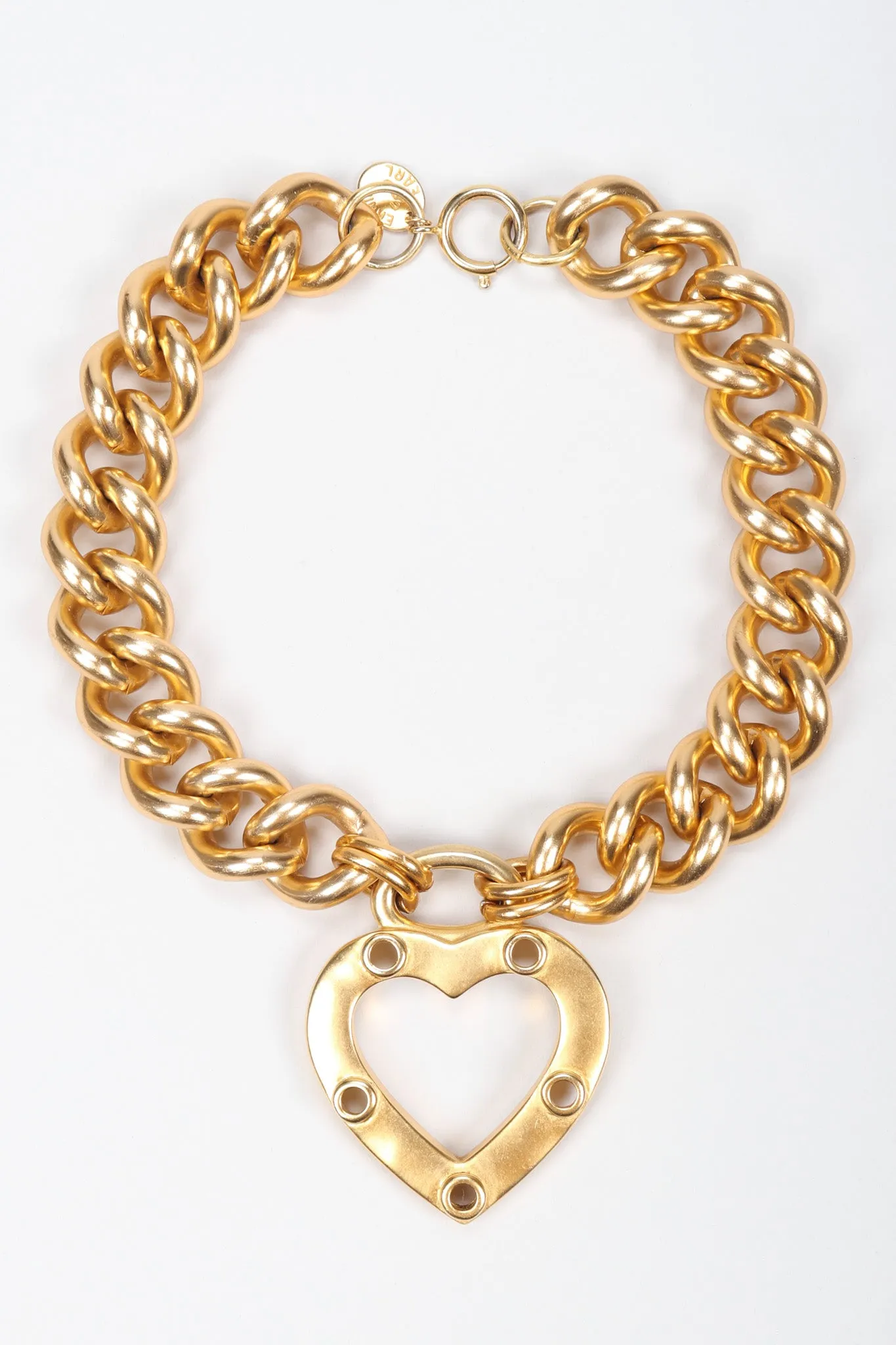 Heart Lock Chain Collar