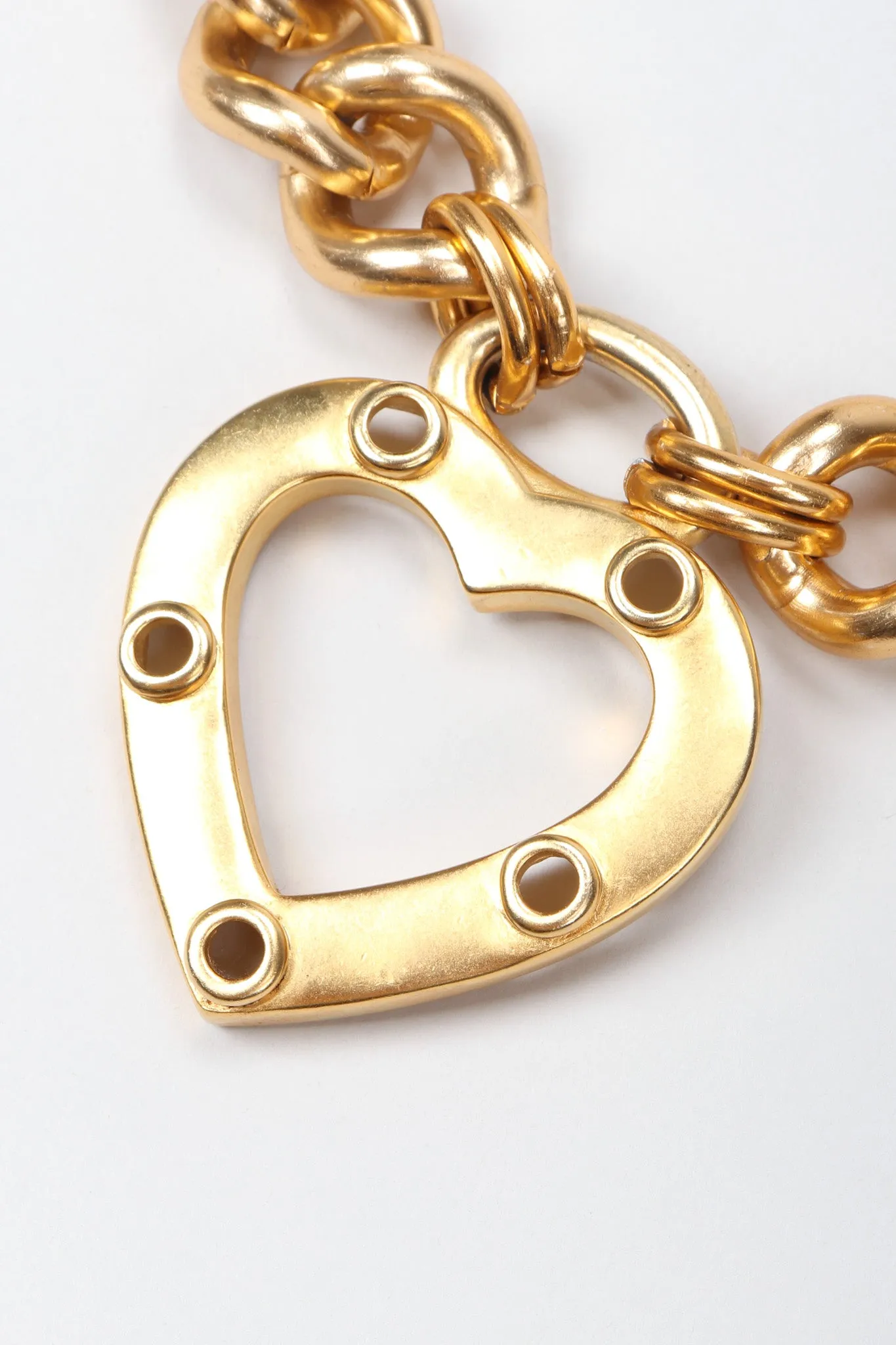 Heart Lock Chain Collar