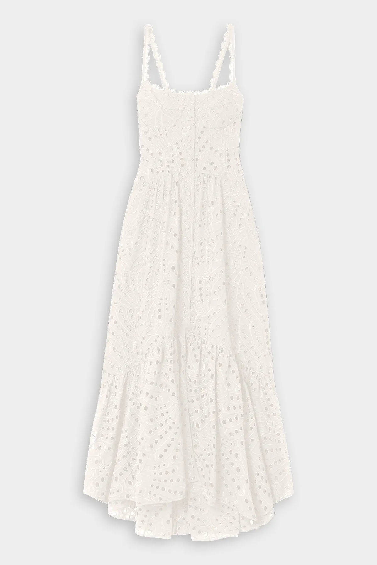 Irene Long Dress in White