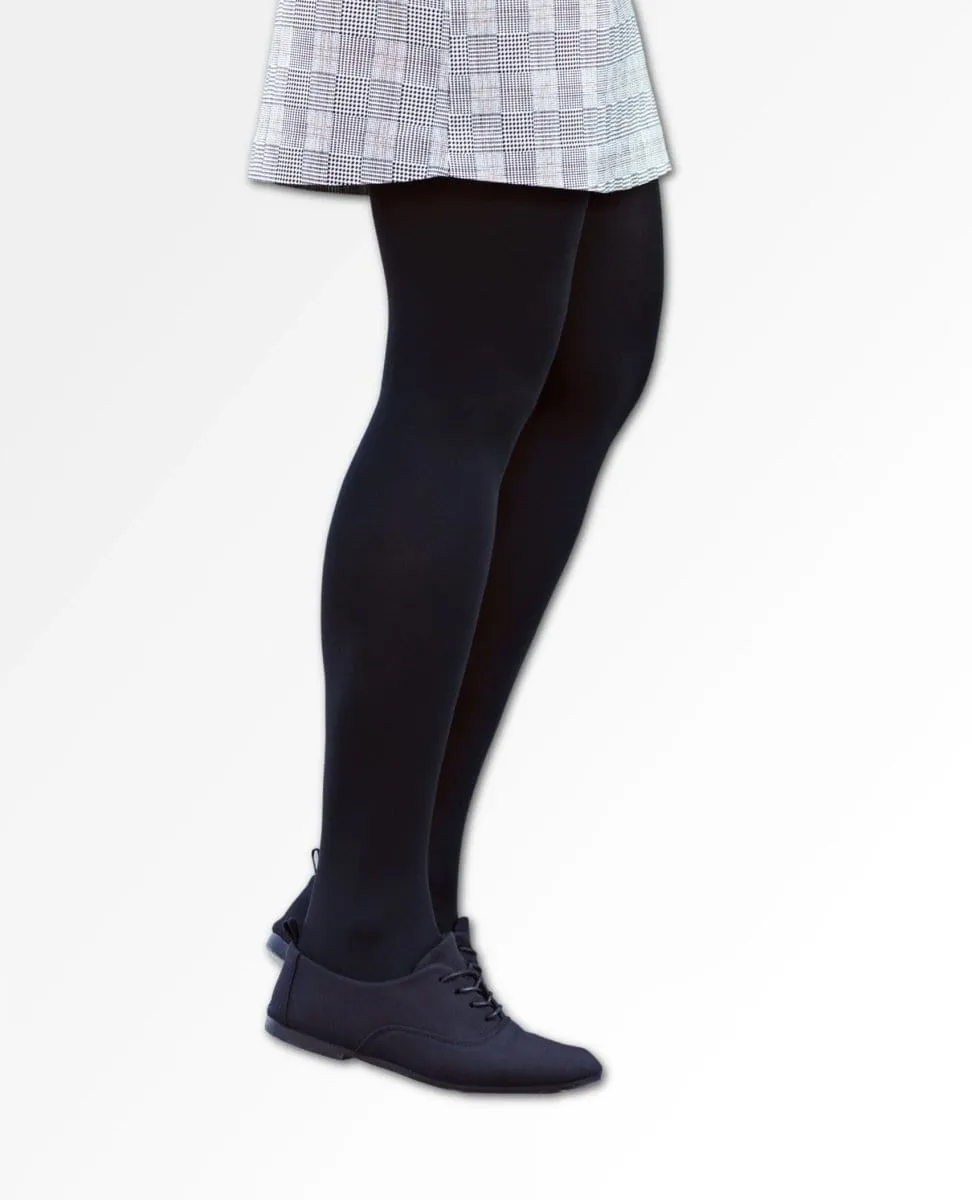 Josephine Opaque Recycled Tights Black
