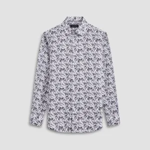 Julian Leaf Print Shirt