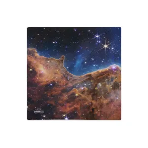 JWST Cosmic Cliffs Carina Nebula Pillow Case