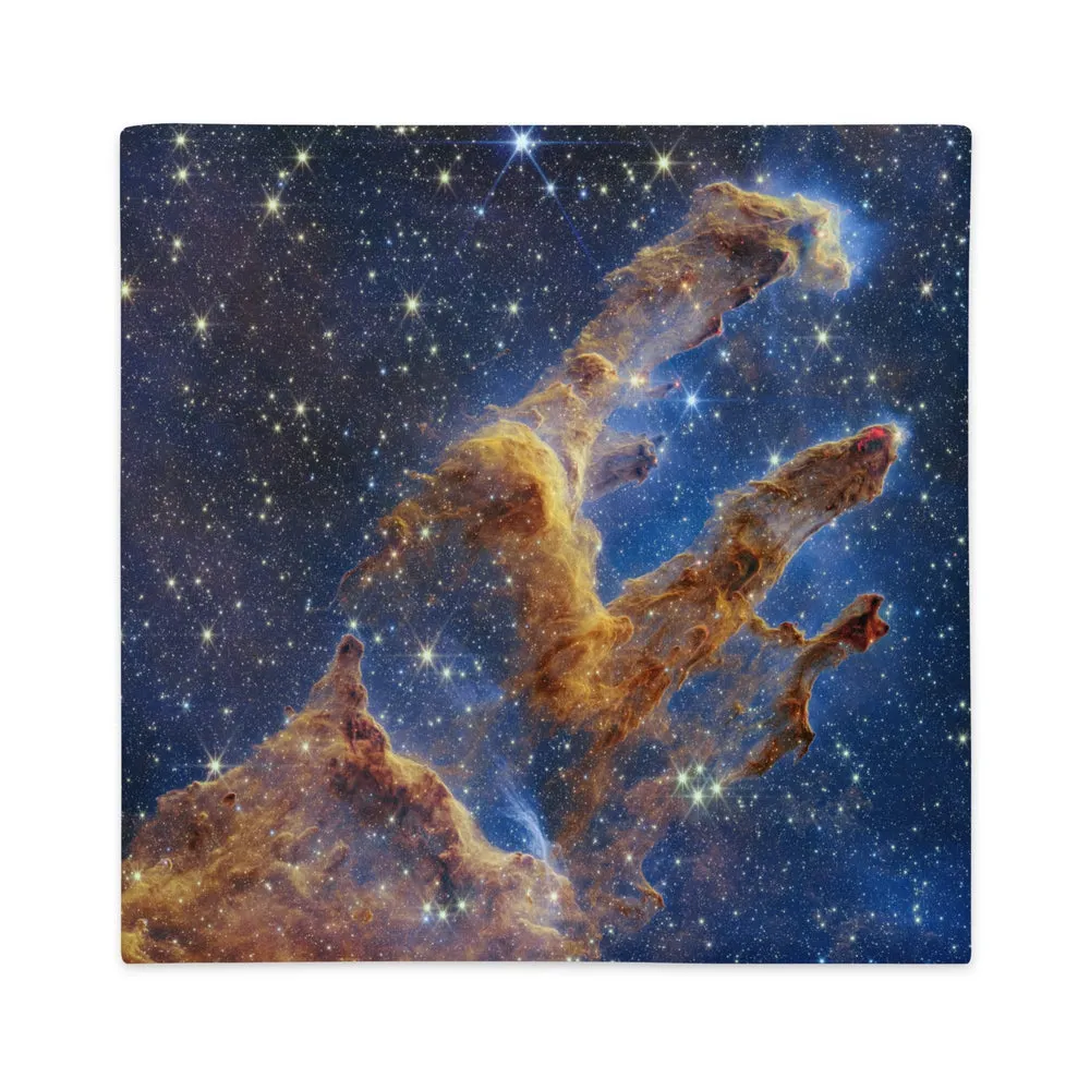 JWST Pillars of Creation Pillow Case