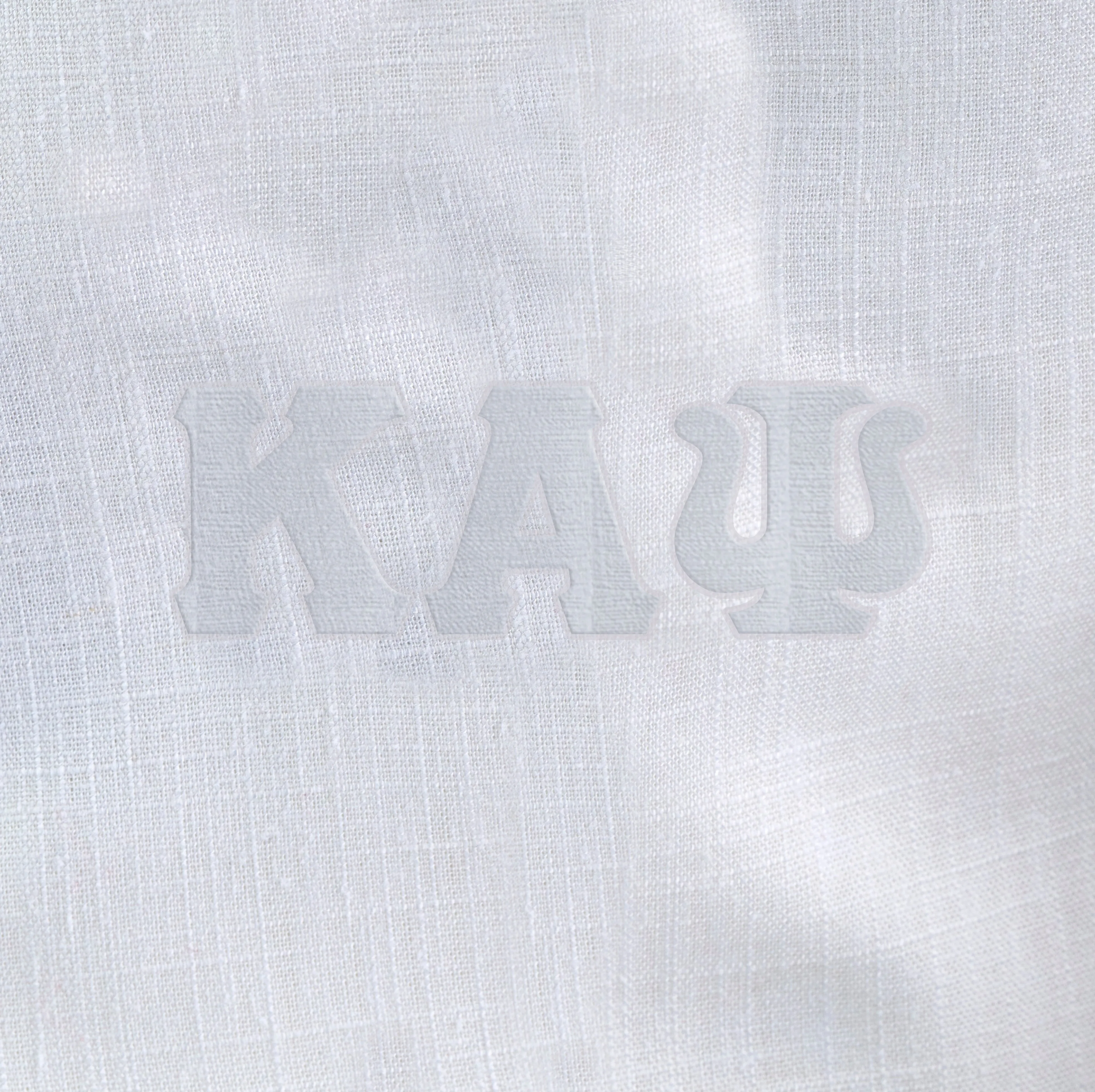 Kappa Alpha Psi 3-Letter Tonal Linen Pants-FINAL SALE