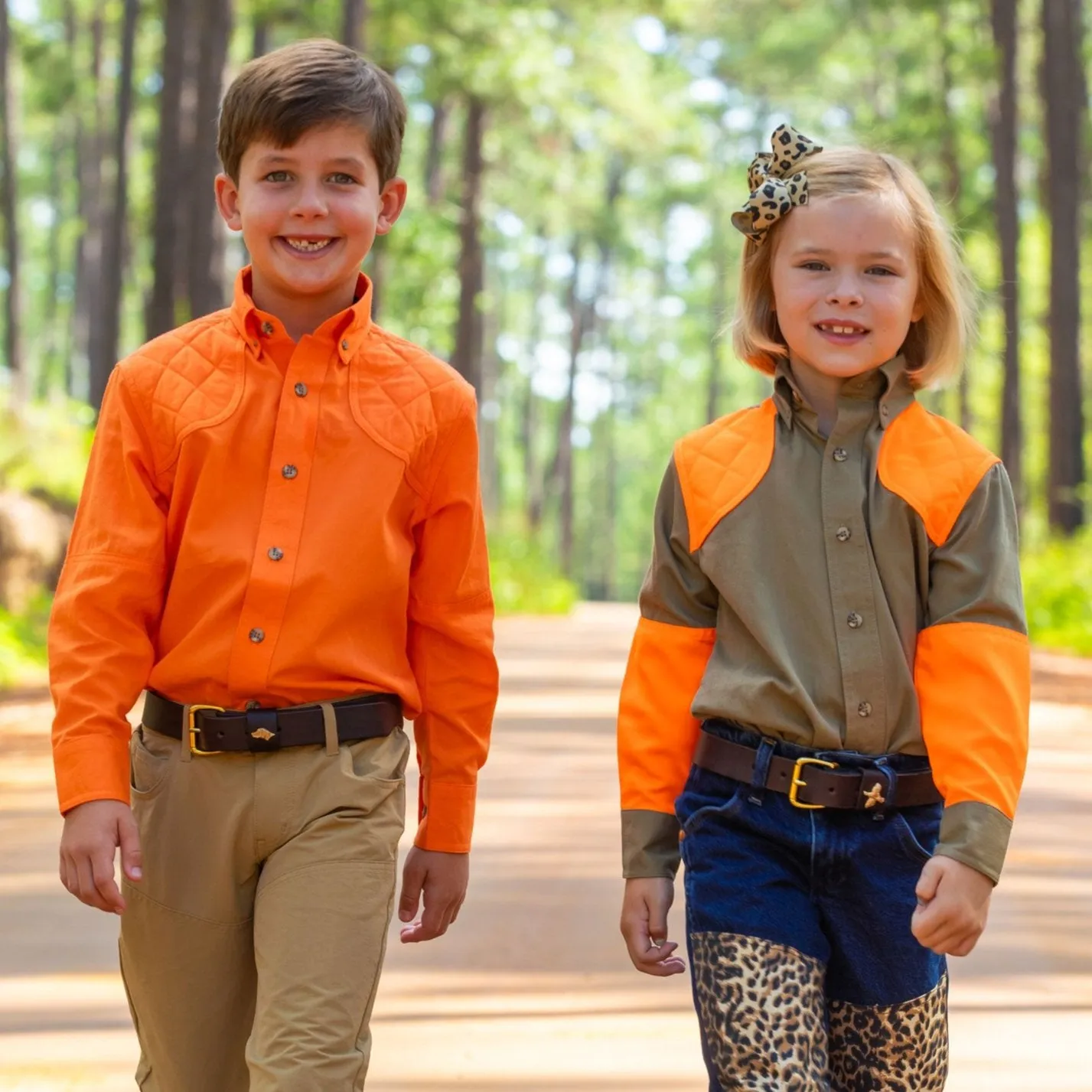 Kevin's Children's 100% Cotton Long Sleeve Shooting Shirt