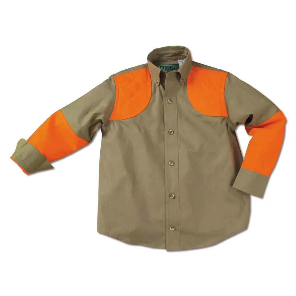 Kevin's Children's 100% Cotton Long Sleeve Shooting Shirt